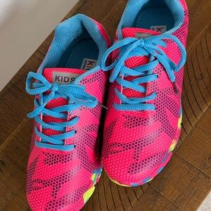 Kids Fun Pink and Blue Sneakers